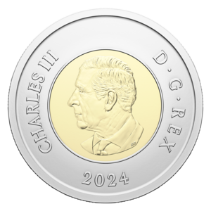 2024 Toonie - Royal Canadian Air Force - Coloured obverse